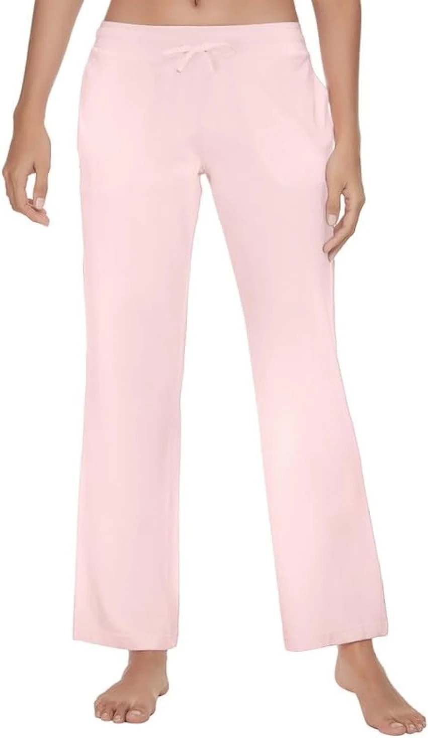 Women's Cotton Pajama Pants, Pink